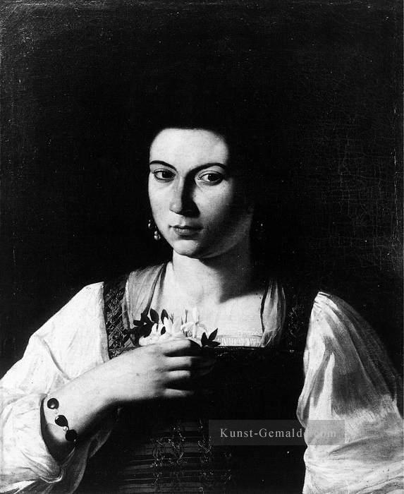 Porträt einer Kurtisane Caravaggio Ölgemälde